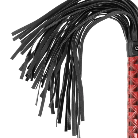 BEGME Red Edition Vegan Leather Flogger - Durable Soft-Touch Handle