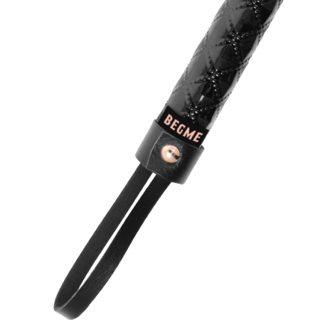 BEGME Black Edition Vegan Leather Impact Whip - Advanced Handle Design