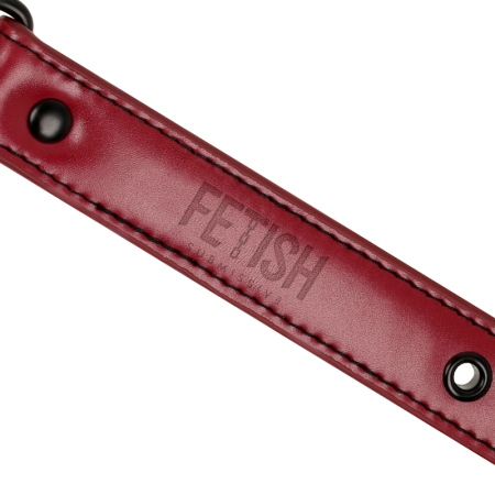 Fetish Submissive Dark Room Adjustable Vegan Leather Breathable Gag