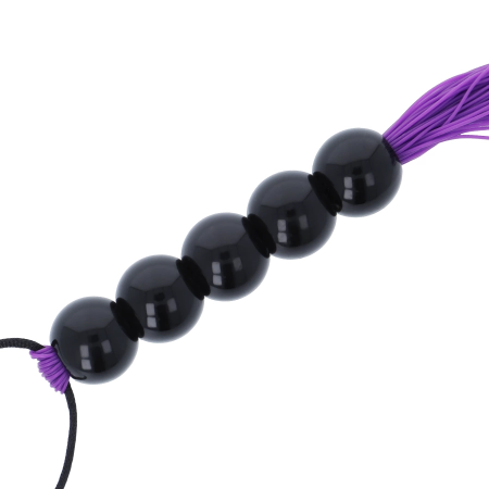Darkness Lilac Bondage Whip 45 cm - Elegant Restraint Accessory