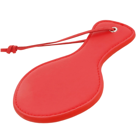 Darkness Red Rounded Paddle - High-Quality PU Leather Impact Tool 32cm