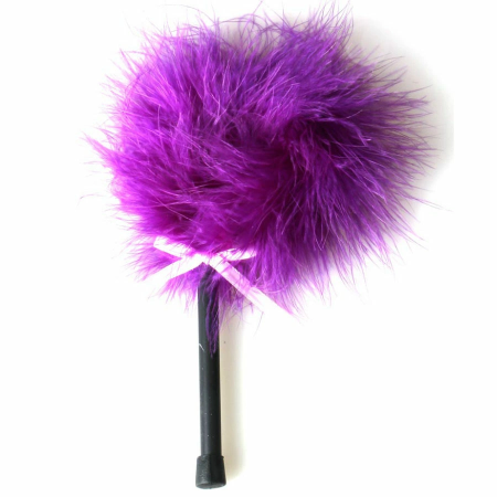 Secret Play Marabou Feather Duster Purple - Soft Sensual Accessory