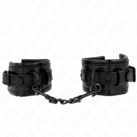 KINK Adjustable Wrist Restraints Black 20-30 cm x 6 cm Comfort Fit