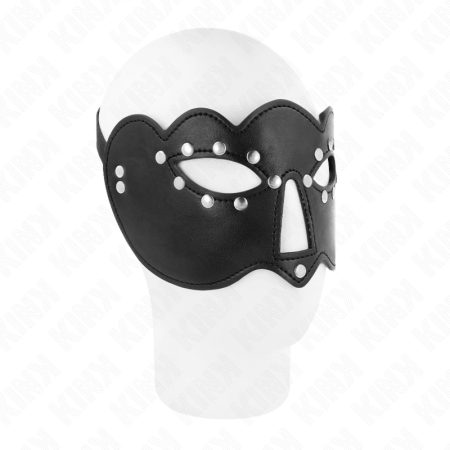 KINK Eye Mask Model 1 - Premium Party Blindfold 27.5x12cm Black