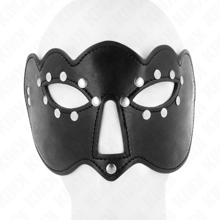 KINK Eye Mask Model 1 - Premium Party Blindfold 27.5x12cm Black