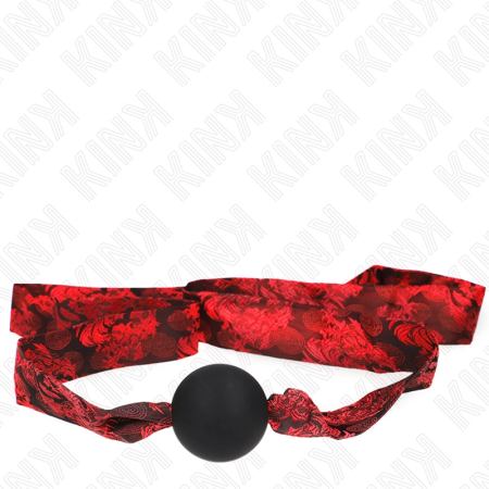KINK Scandal Silicone Ball Gag 4.5 cm - Adjustable Comfort, Model 2