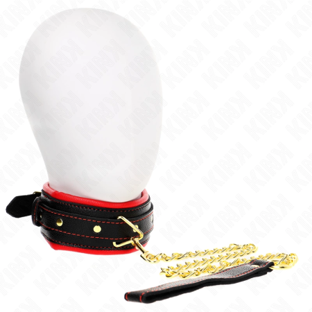 KINK Model 2 Adjustable Necklace - Sponge Imitation Leather, 37-54 cm