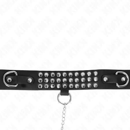 KINK Adjustable Necklace with Shiny Strap 65 cm Black 37-42 cm