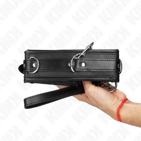 KINK Adjustable Metal Necklace with Belt 65 cm, Model 4, 36.5-50 cm