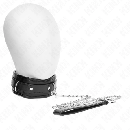 KINK Adjustable Metal Collar with Belt 65 cm - Model 1, 36.5-50 cm Range