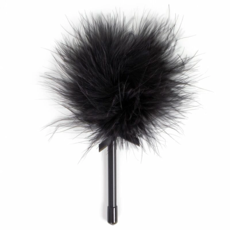 Secret Play Mini Black Feather Teaser 13x8cm Lightweight Rod