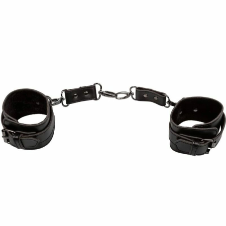 CalExotics Euphoria Adjustable Velvet & Vegan Leather Wrist Restraints