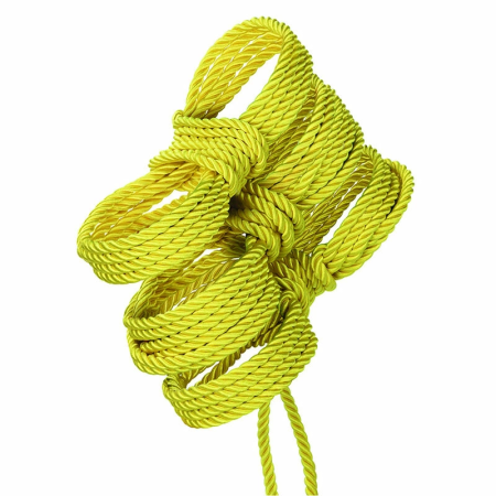 CalExotics Boundless Rope 10m Yellow - Durable Bondage Accessory