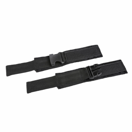 OHMAMA Fetish Adjustable Nylon Wrist Restraints with Hook-and-Loop Fastener