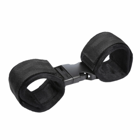 OHMAMA Fetish Adjustable Nylon Wrist Restraints with Hook-and-Loop Fastener