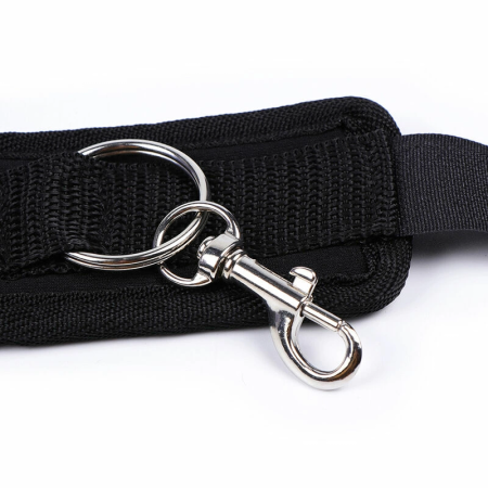 OHMAMA Fetish Adjustable Wrist Restraints with Suction Cups Black 24-40cm