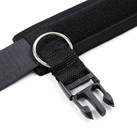OHMAMA Neoprene Wrist Restraints Adjustable 22-34cm Black