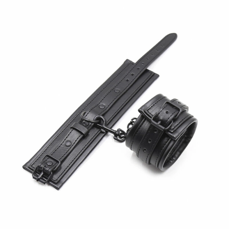 OHMAMA Adjustable Wrist Restraints, Black, Universal Fit