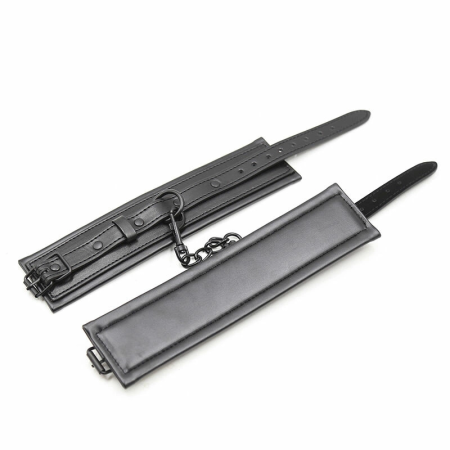 OHMAMA Adjustable Wrist Restraints, Black, Universal Fit