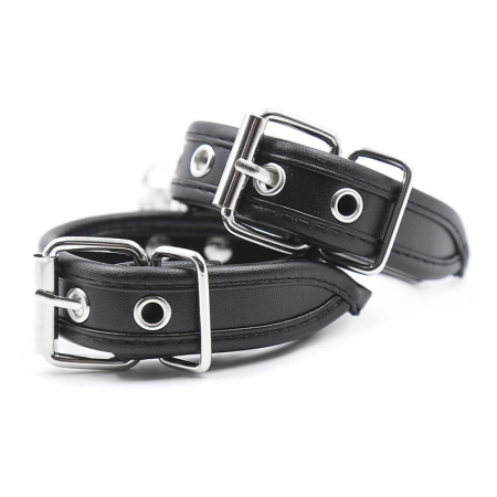 OHMAMA Premium Adjustable Leather Wrist Restraints - Universal Size