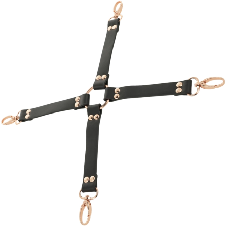 Coquette Chic Desire Fantasy Vegan Leather Hog Tie - Durable Bondage Restraint