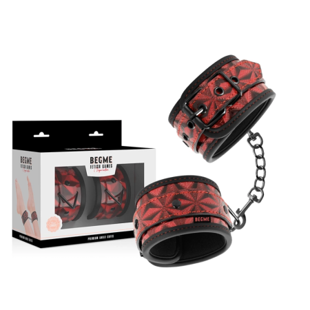 BEGME Red Edition Premium Ankle Restraints with Neoprene Padding
