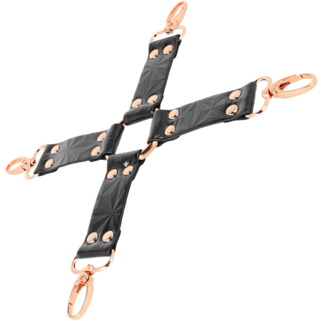 Begme Black Edition Vegan Leather Restraint Hogtie System