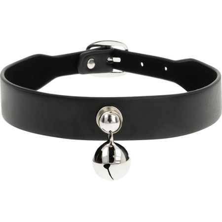 Coquette Chic Desire Vegan Leather Collar - Adjustable Elegant Accessory 43cm