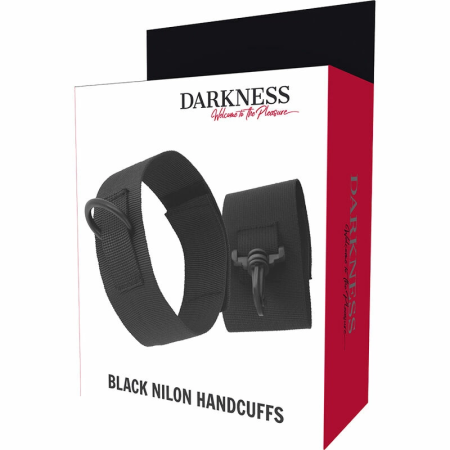 Darkness Nylon Handcuffs for Beginners - Adjustable Secure Restraints