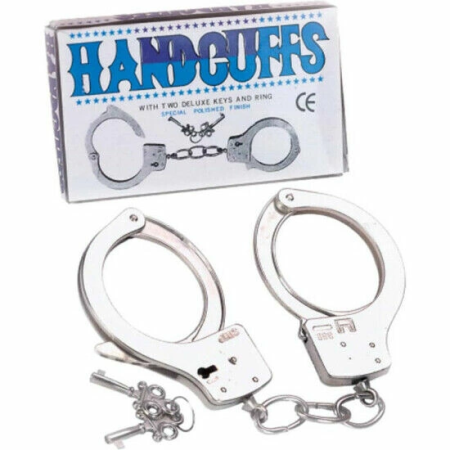 Seven Creations Metal Handcuffs - Robust Adjustable Steel Restraints