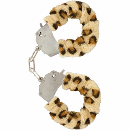 TOYJOY Furry Fun Cuffs Leopard - Soft Padded Restraint System