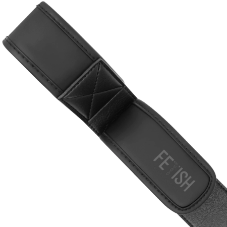 Fetish Submissive Adjustable Spreader Bar with Neoprene Padding, Black