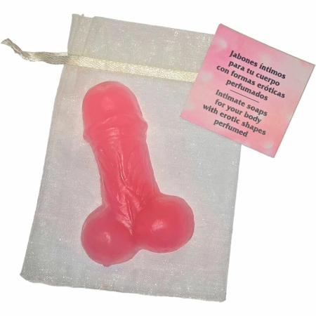 DIABLO PICANTE Scented Intimate-Themed Soap Pink Decorative Gift 80g
