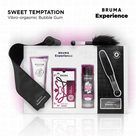 BRUMA Xperience Sweet Gum Temptation Kit with Vibro-Effect & Accessories
