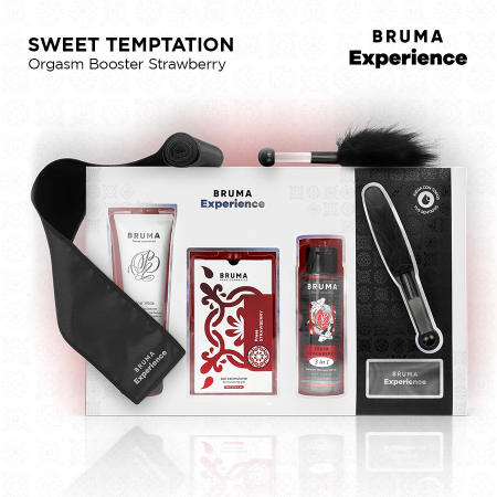 BRUMA Xperience Sweet Strawberry Intimate Kit with Enhancing Gel