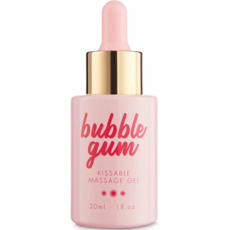 Bijoux Indiscrets Bubblegum Play Kit - Scented Massage Oil & Lip Gloss Set