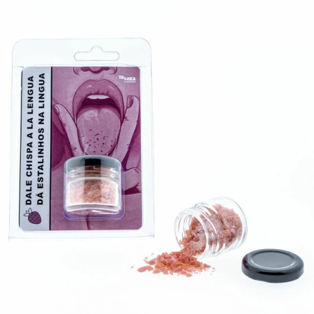 Taloka Blue Raspberry Sparkling Tongue Candy 30g - Fizzy Popping Treat