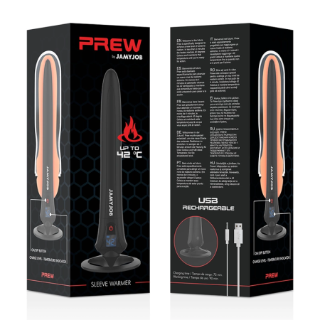 JAMYJOB PREW Sleeve Warmer - USB Heating Accessory, 42°C, Water Resistant