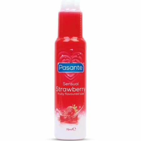 Pasante Wild Strawberry Premium Vegan Lubricant Gel 75ml - Water-Based