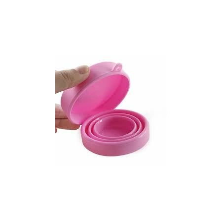 Nina Kiki Foldable Silicone Sterilizer Cup for Menstrual Cup Hygiene