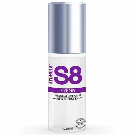 S8 Hybrid Lubricant 125 ml - Premium Paraben-Free Intimate Gel