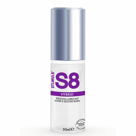 STIMUL8 S8 Hybrid Lubricant 50 ml - Silky & Easy-to-Clean Formula