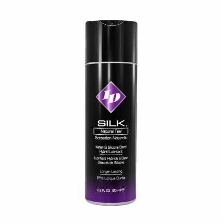 ID Lubricants Silk Hybrid Silicone-Water Lubricant 65ml Natural Feel