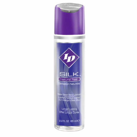 ID Lubricants Silk Hybrid Silicone-Water Lubricant 65ml Natural Feel