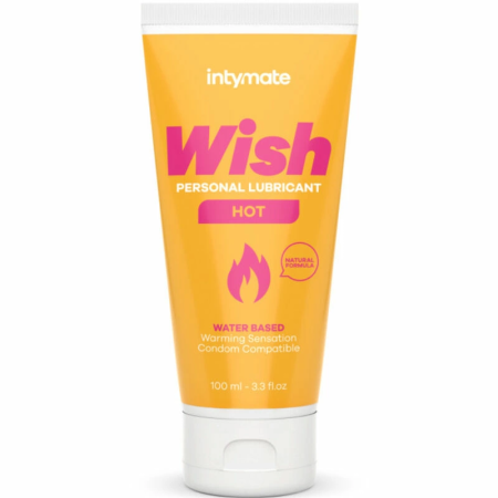Intymate Wish Hot Water-Based Lubricant Gel 100ml - Plant Extracts, Heating Effect