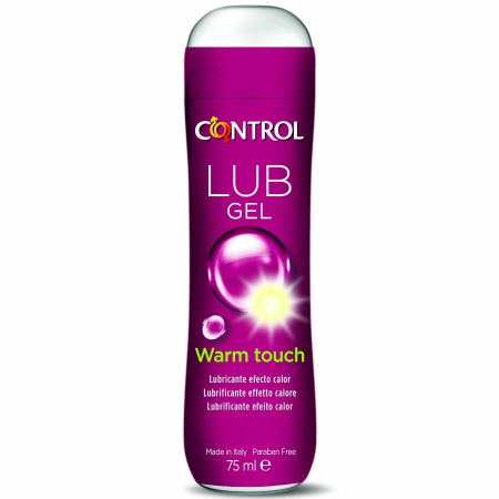 Control Lub Gel Warming Effect 75ml - Water-Based Intimate Lubricant