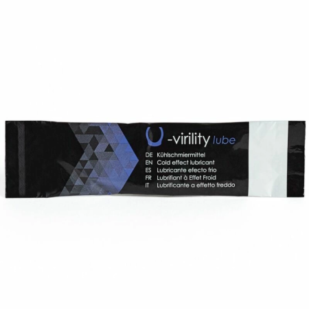 500 Cosmetics U-Virility Lube Water-Based Cooling Gel 10 x 5ml Sachets