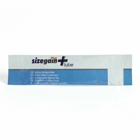 500 Cosmetics Sizegain Plus Lube Water-Based Cooling Effect 10x5ml