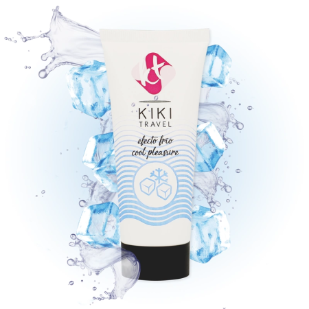 Kiki Travel Cooling Lubricant 50ml - Water-Based, Vegan, Aloe Vera