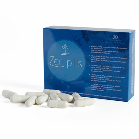 500 Cosmetics Zen Pills Natural Mood Support Capsules 30 pcs